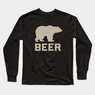 BEER Bear Long Sleeve T-Shirt